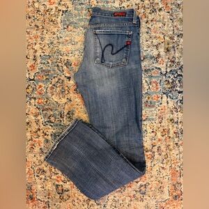 Citizens of Humanity Kelly 001 Stretch Low Waist Bootcut Jeans
Size 27